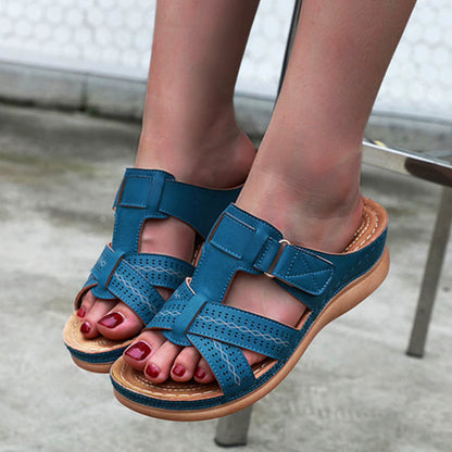 Mules Confortable à Brides Croisées